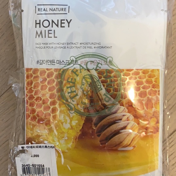 REAL NATURE Face Mask Honey - Picture 1 of 3